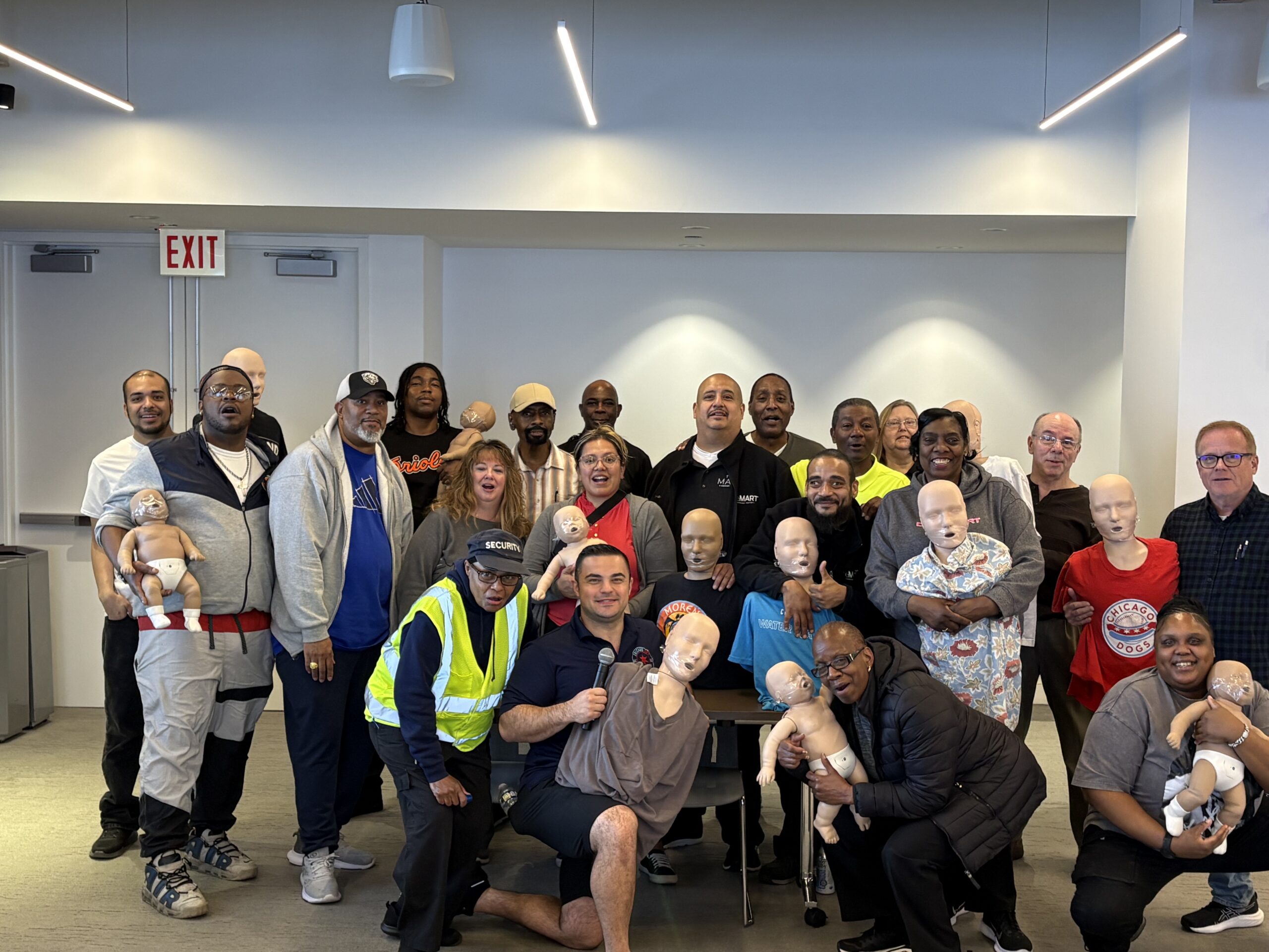 BLS CPR training class